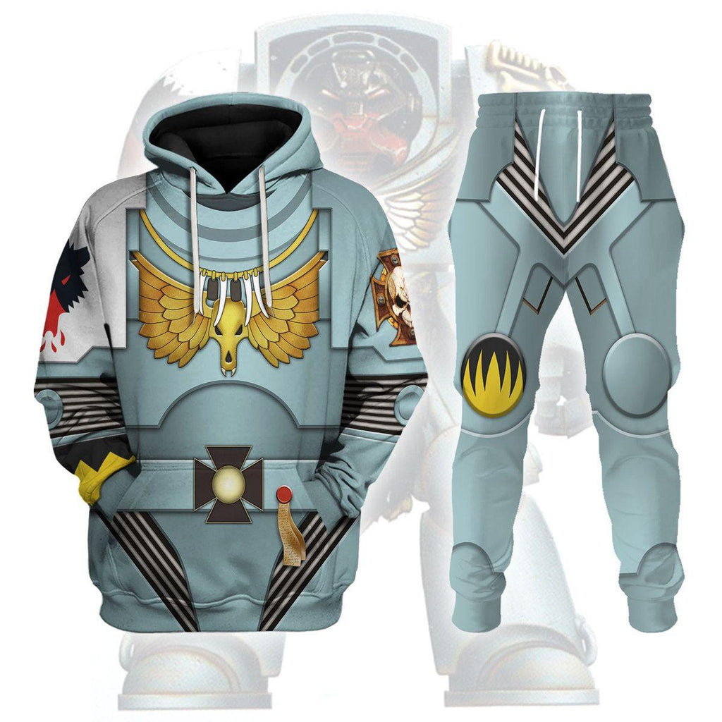 Indomitus Pattern Terminator Armor Space Wolves T-shirt Hoodie Sweatpants Cosplay - CustomsPig