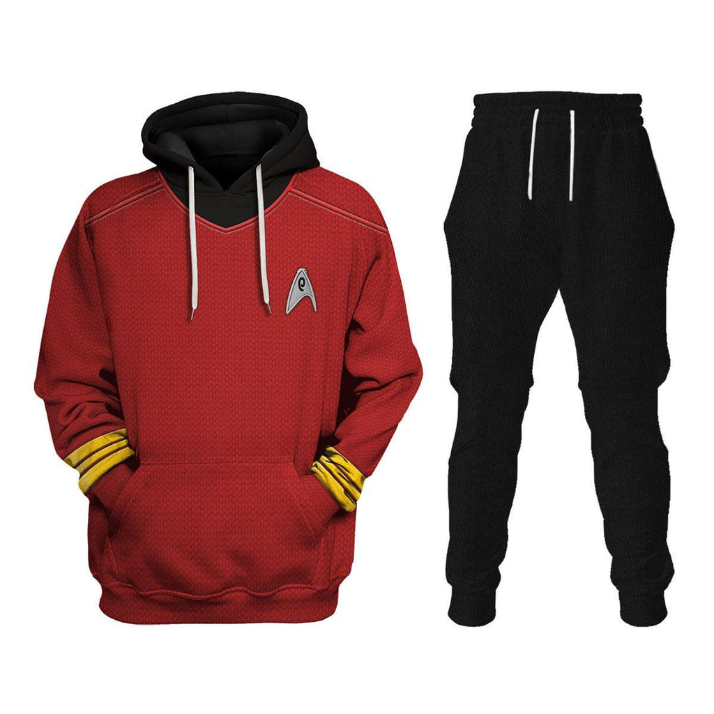 Into Darkness Red T-shirt Hoodie Sweatpants Apparel -  CustomsPig.com