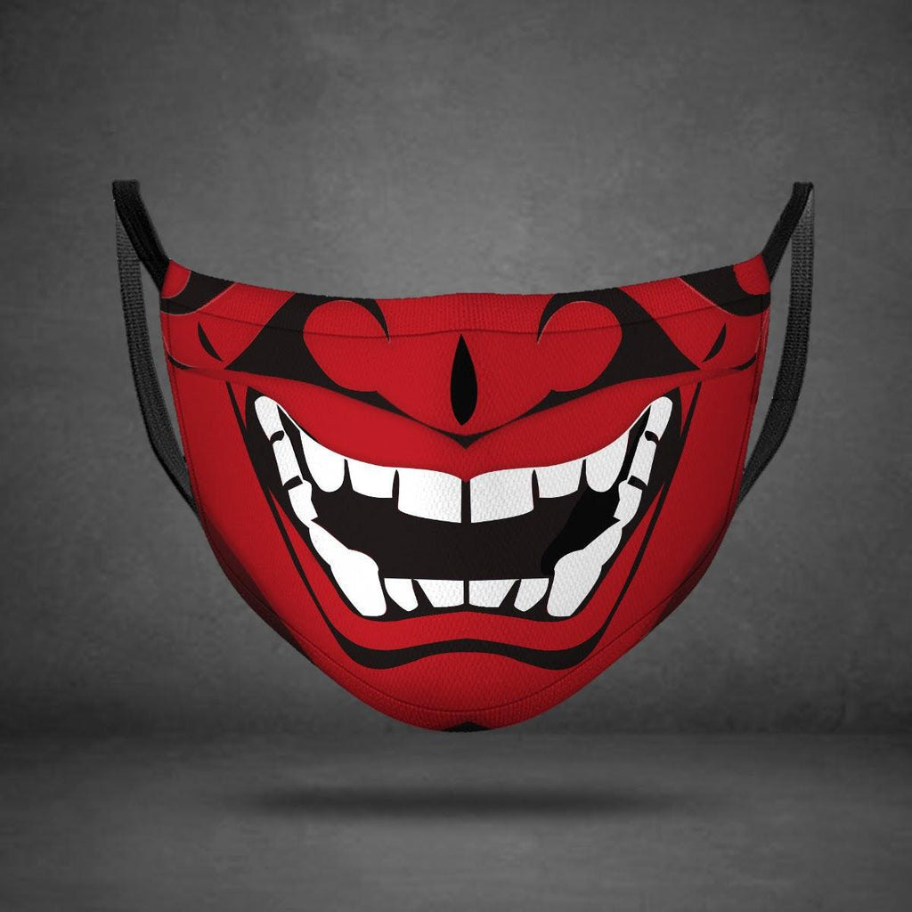 Japanese Noh Mask Hannya Kabuki Face Mask - DucG