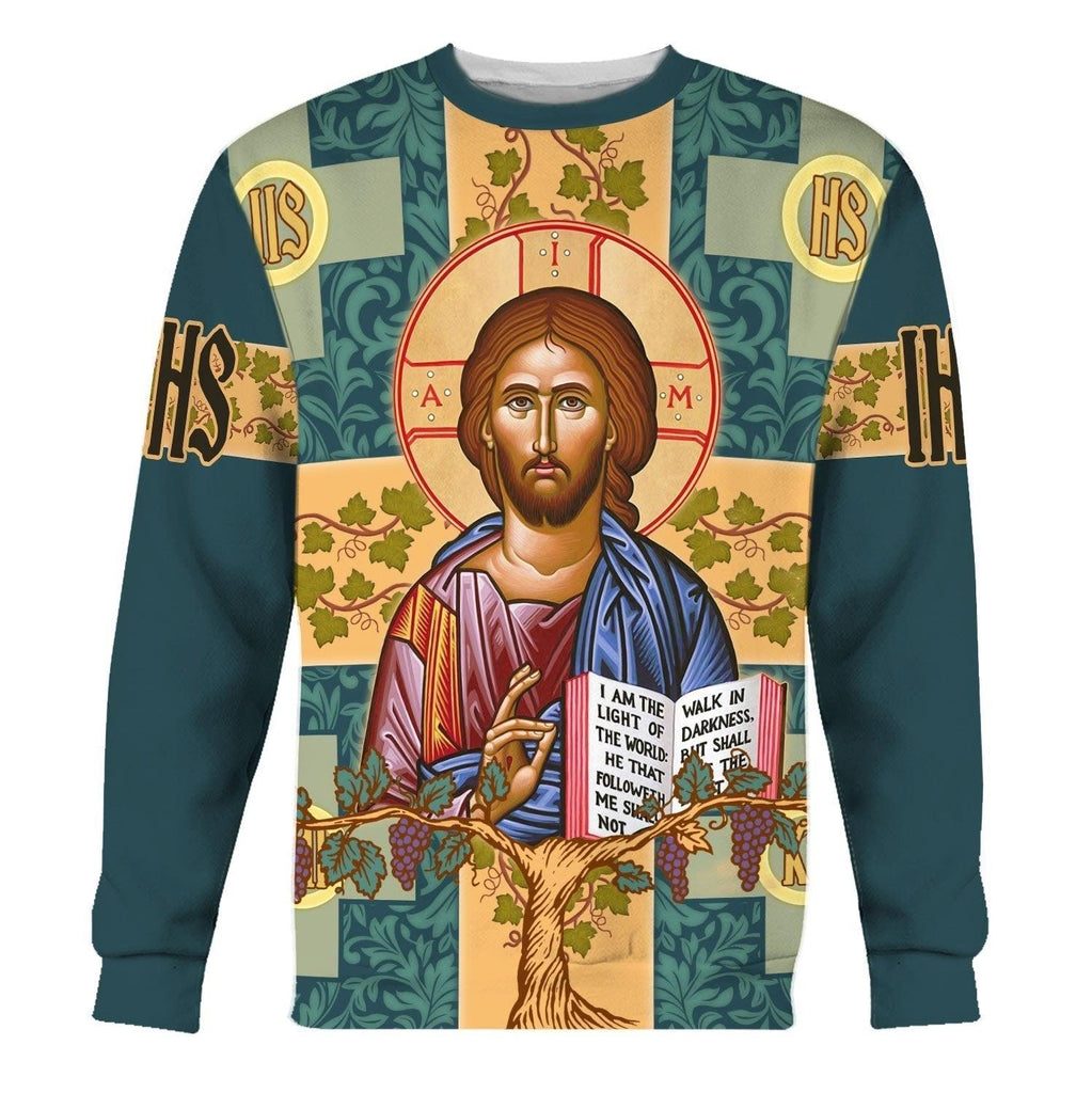 Jesus Christ Byzantine Greek Orthodoxy Sweatshirt - CustomsPig