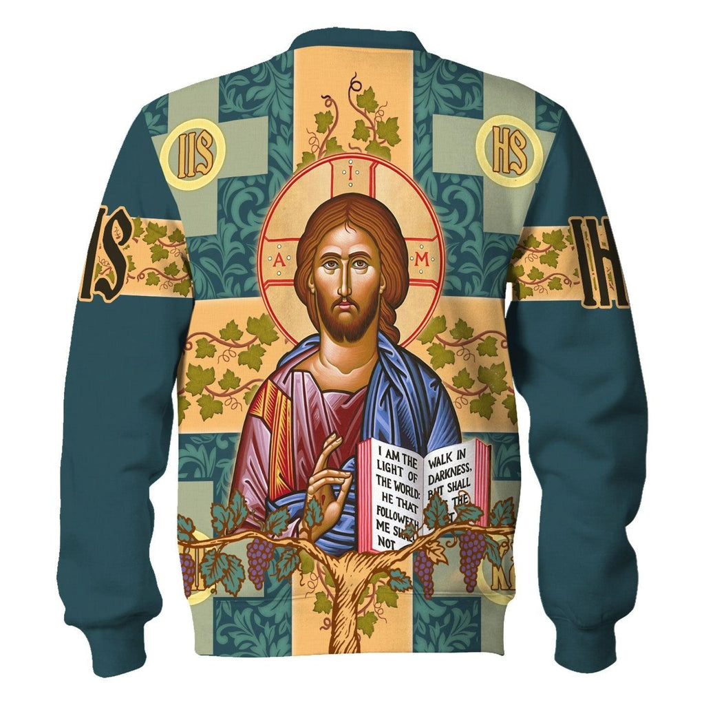 Jesus Christ Byzantine Greek Orthodoxy Sweatshirt - CustomsPig