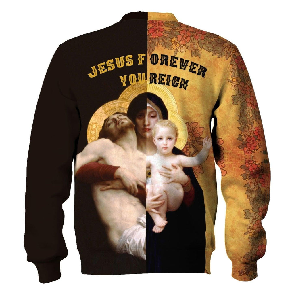 Jesus Forever You Reign Sweatshirt - CustomsPig