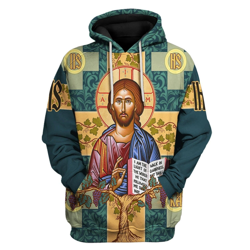 Jesus Greek Orthodoxy Hoodie - CustomsPig