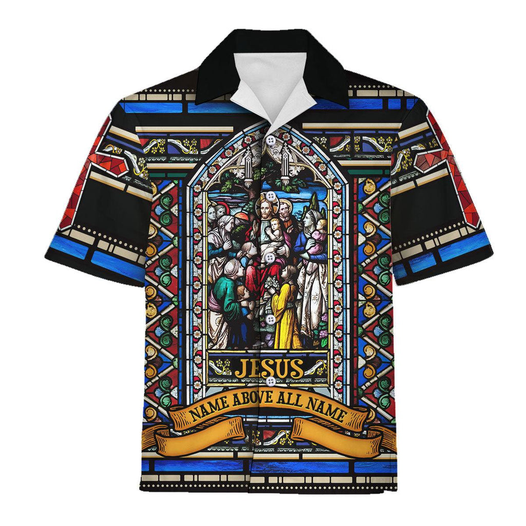  Jesus Name Above All Name Christianity Religion Hawaiian Shirt and Shorts