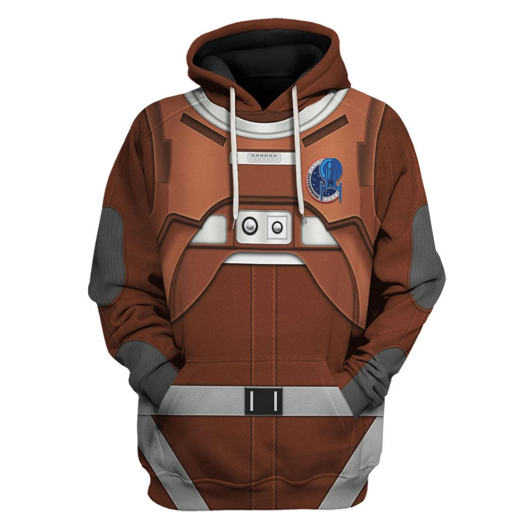 Jonathan Archer Costume Hoodie Sweatshirt T-shirt Sweatpants Apparel - CustomsPig.com