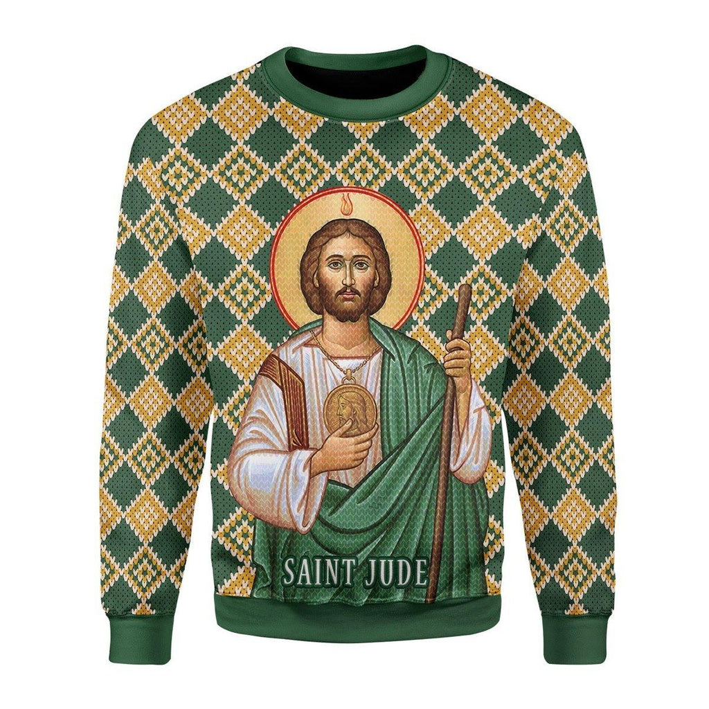 Jude the Apostle Christmas Sweater - CustomsPig