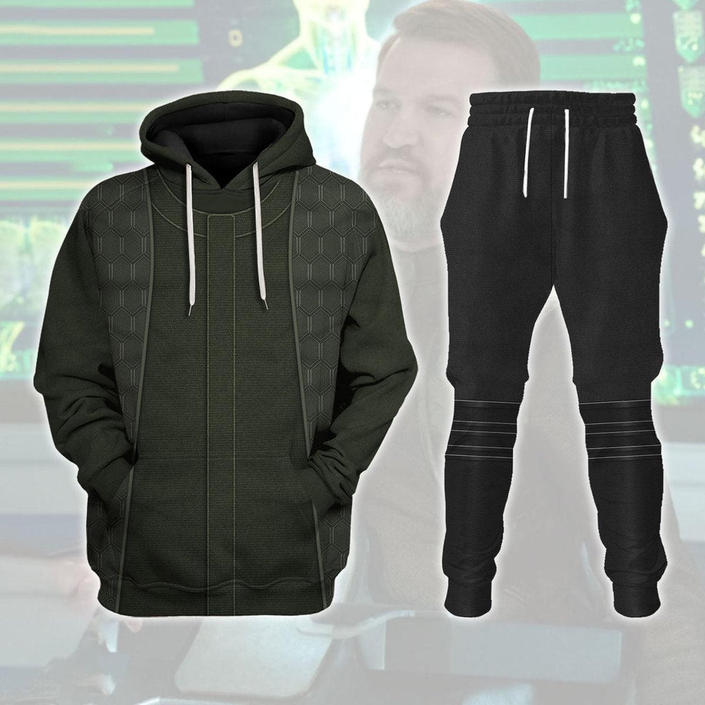 Kenneth Mitchell Costume Officer Hoodie Sweatshirt T-Shirt Sweatpants Apparel - CustomsPig.com