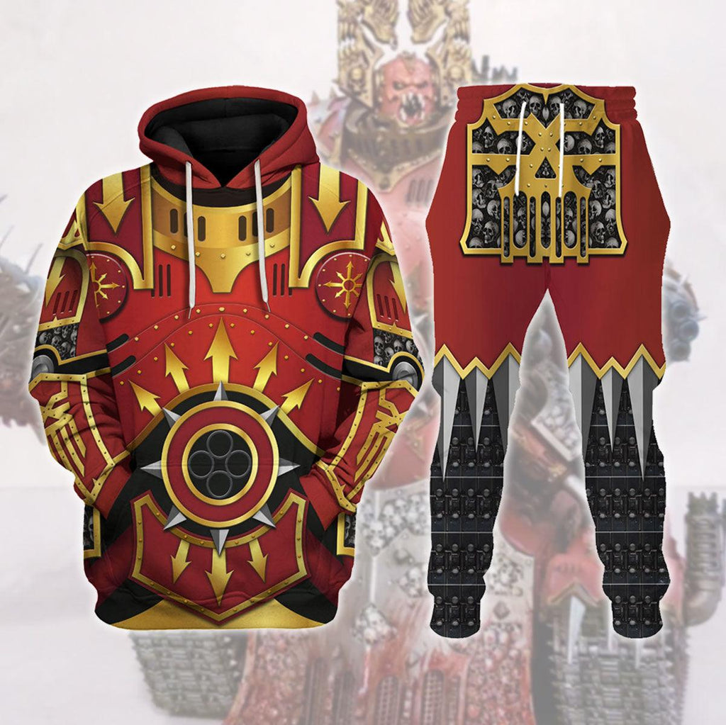 Khorne Lord of Skulls T-shirt Hoodie Sweatpants Cosplay - CustomsPig