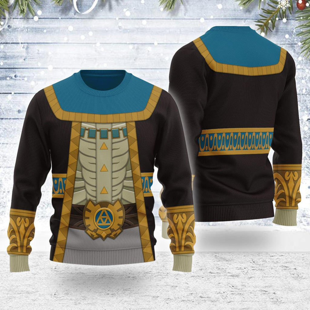 King of Hyrule Themed Costume Unisex Christmas Wool Sweater - CustomsPig.com