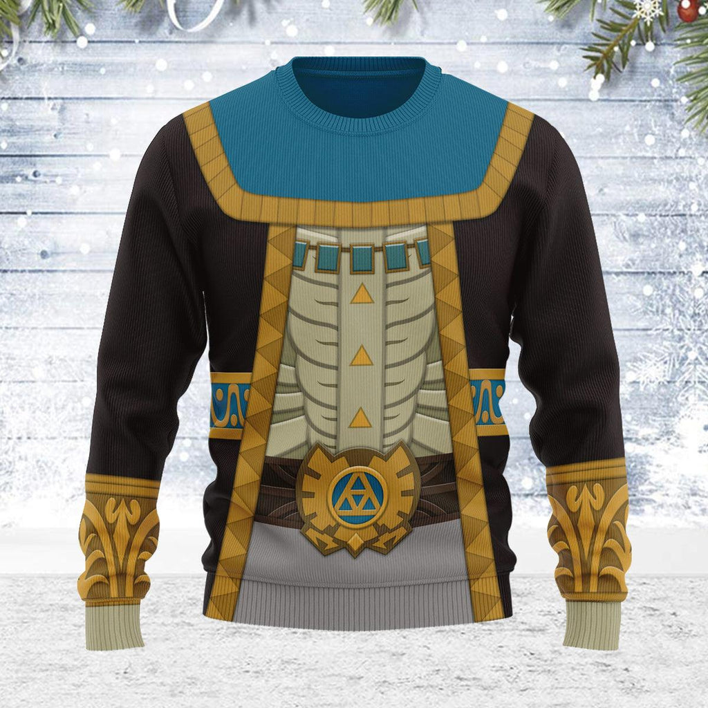 King of Hyrule Themed Costume Unisex Christmas Wool Sweater - CustomsPig.com