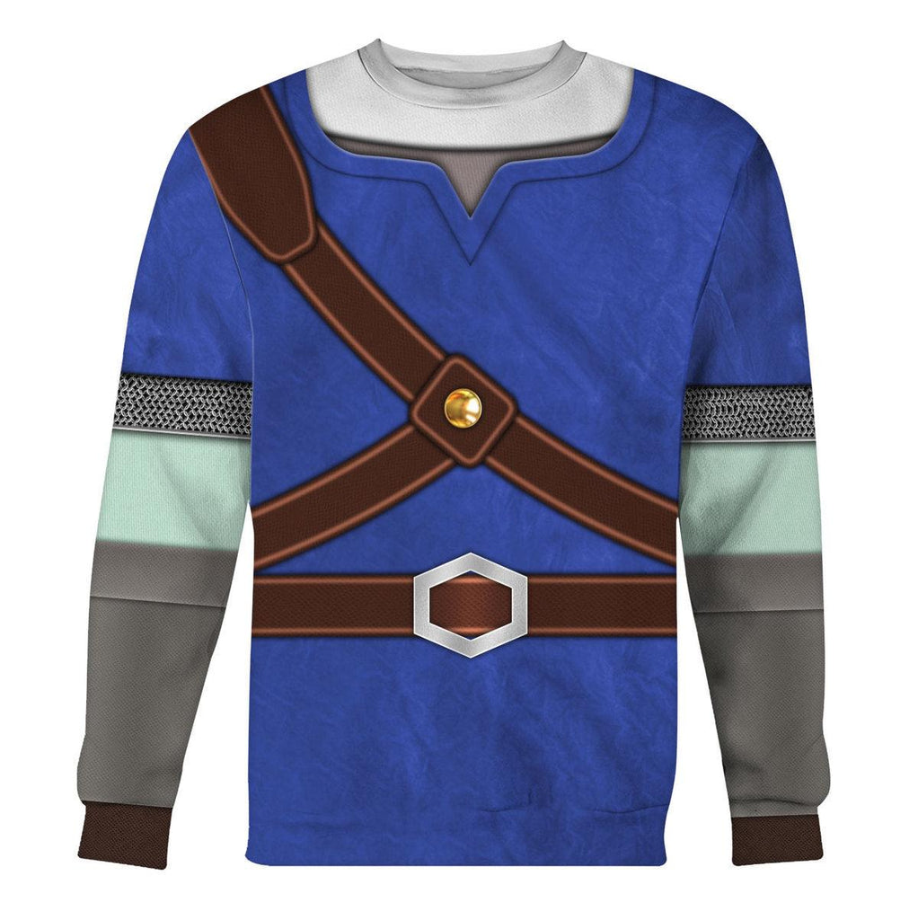 Knights of Skyloft Blue Unisex Hoodie Sweatshirt T-shirt Sweatpants Cosplay - CustomsPig.com