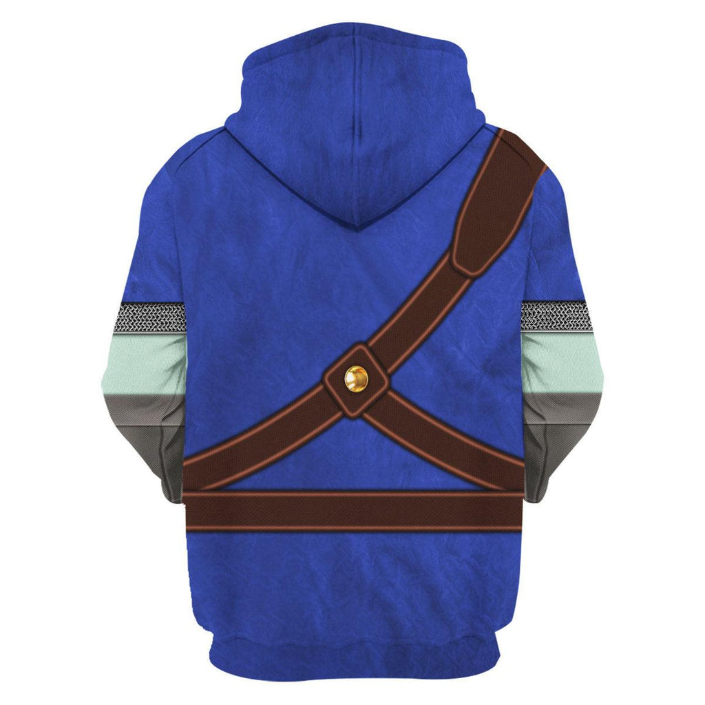 Knights of Skyloft Blue Unisex Hoodie Sweatshirt T-shirt Sweatpants Cosplay - CustomsPig.com