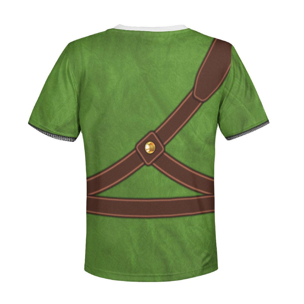 Knights of Skyloft Green Costume Kid Tops Hoodie Sweatshirt T-Shirt - CustomsPig.com