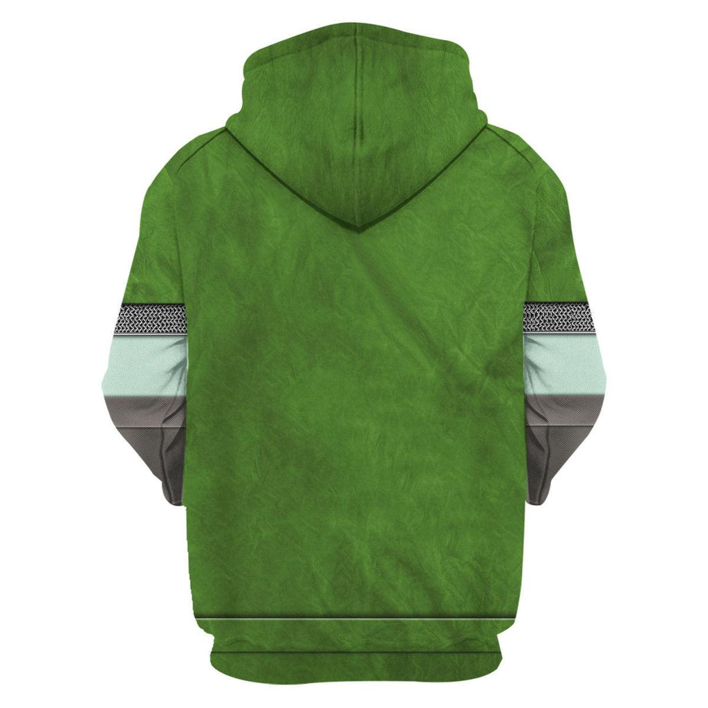 Knights of Skyloft Green New Unisex Hoodie Sweatshirt T-shirt Sweatpants Cosplay - CustomsPig.com