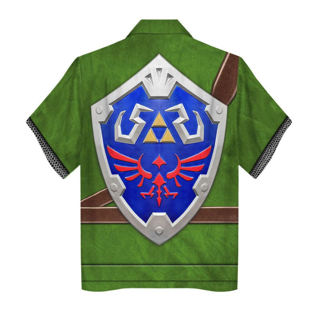 Knights of Skyloft Green Shield Unisex Hoodie Sweatshirt T-shirt Sweatpants Cosplay - CustomsPig.com