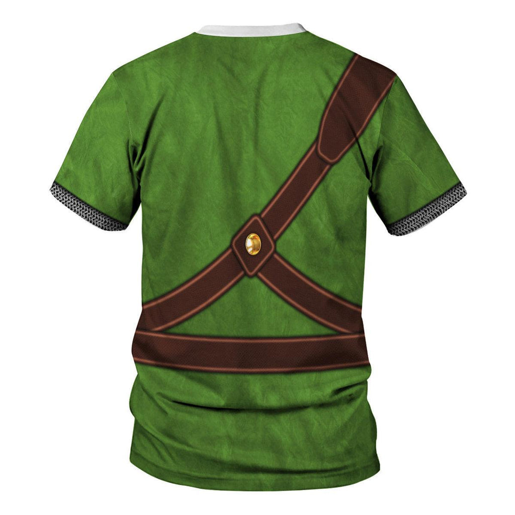 Knights of Skyloft Green Unisex Hoodie Sweatshirt T-shirt Sweatpants Cosplay - CustomsPig.com