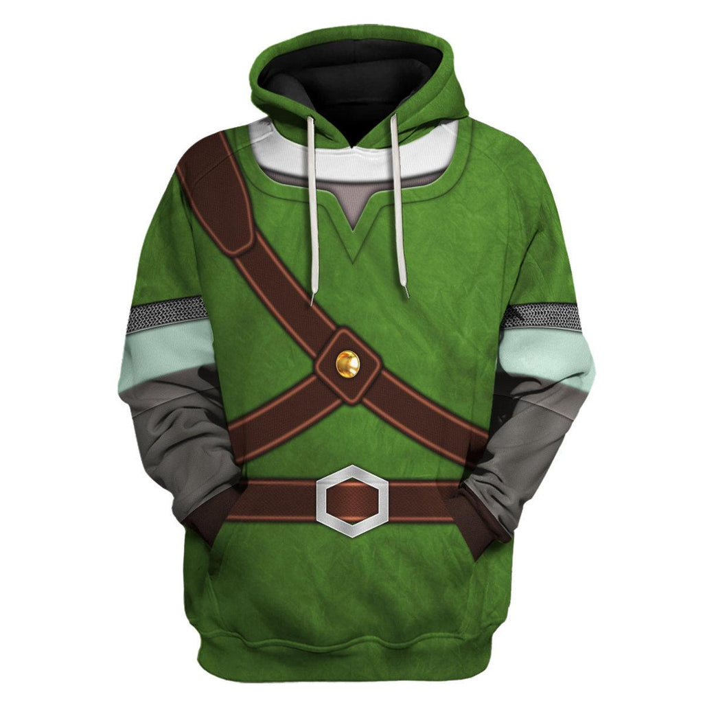 Knights of Skyloft Green Unisex Hoodie Sweatshirt T-shirt Sweatpants Cosplay - CustomsPig.com