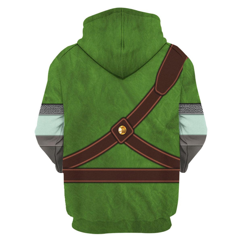 Knights of Skyloft Green Unisex Hoodie Sweatshirt T-shirt Sweatpants Cosplay - CustomsPig.com