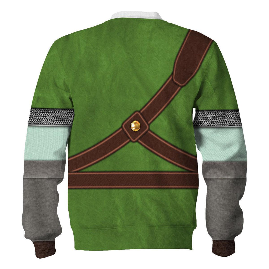 Knights of Skyloft Green Unisex Hoodie Sweatshirt T-shirt Sweatpants Cosplay - CustomsPig.com