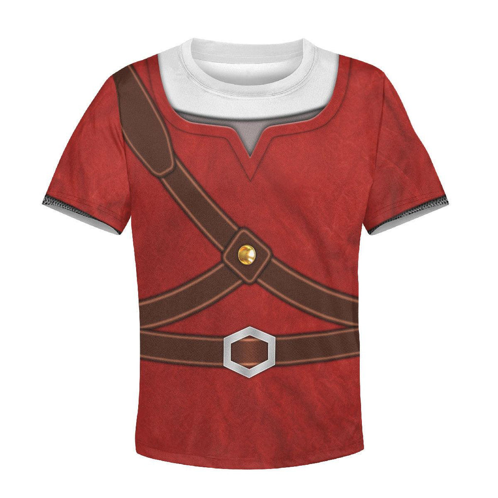 Knights of Skyloft Red Costume Kid Tops Hoodie Sweatshirt T-Shirt - CustomsPig.com