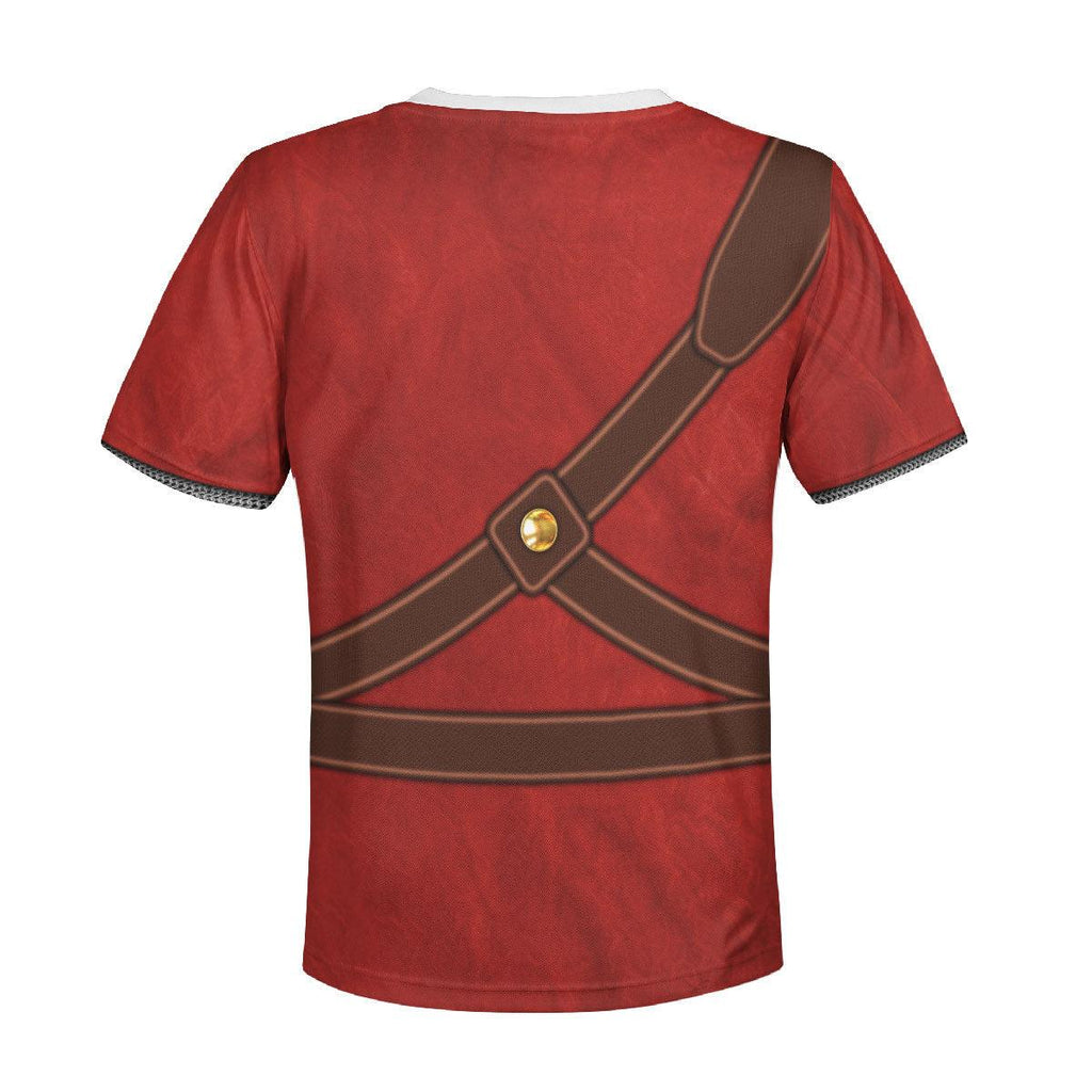 Knights of Skyloft Red Costume Kid Tops Hoodie Sweatshirt T-Shirt - CustomsPig.com