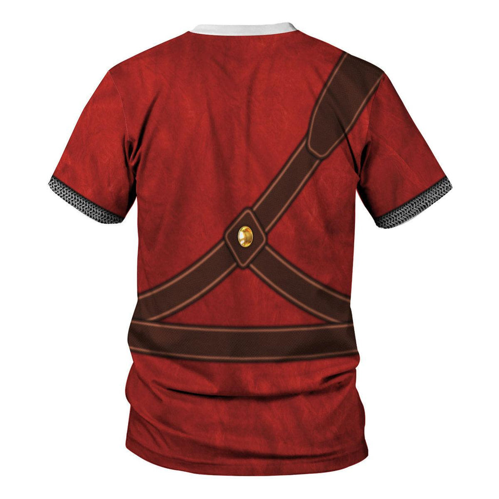 Knights of Skyloft Red Unisex Hoodie Sweatshirt T-shirt Sweatpants Cosplay - CustomsPig.com