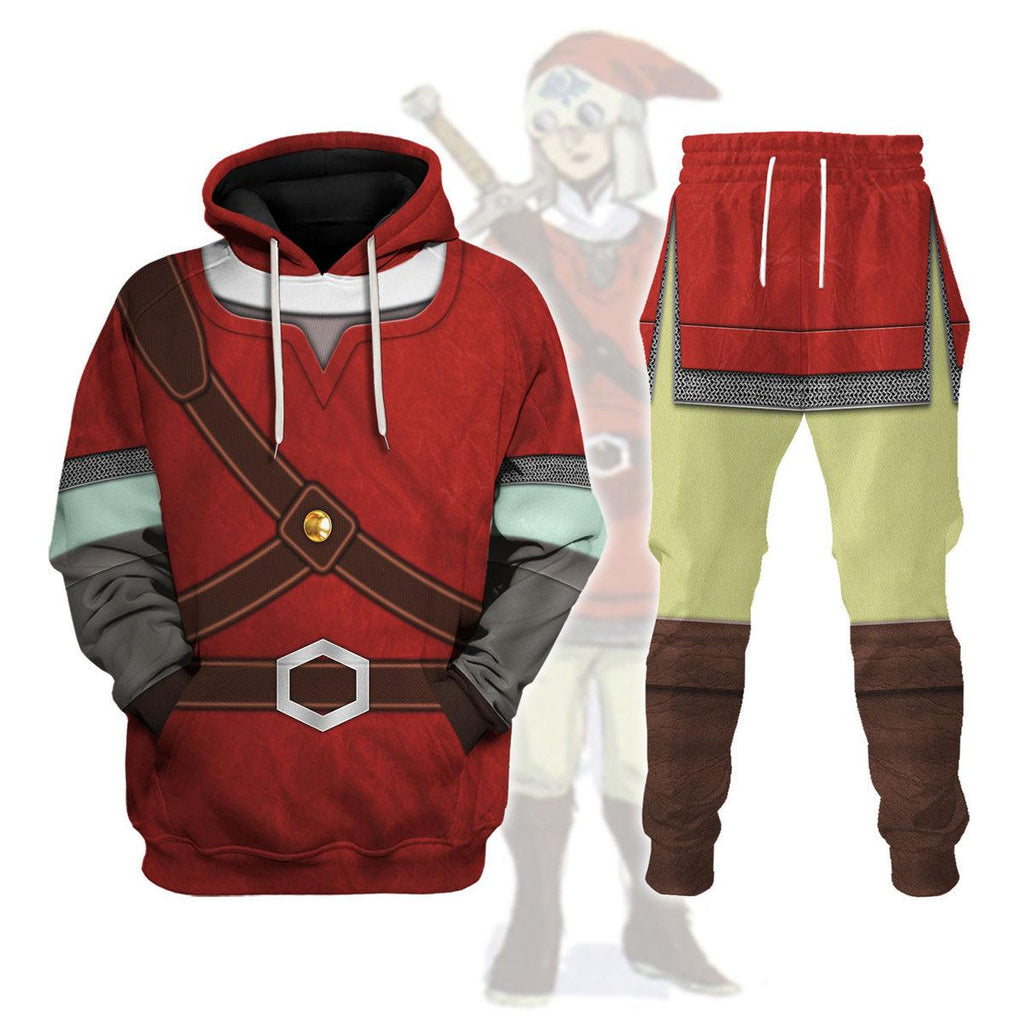 Knights of Skyloft Red Unisex Hoodie Sweatshirt T-shirt Sweatpants Cosplay - CustomsPig.com