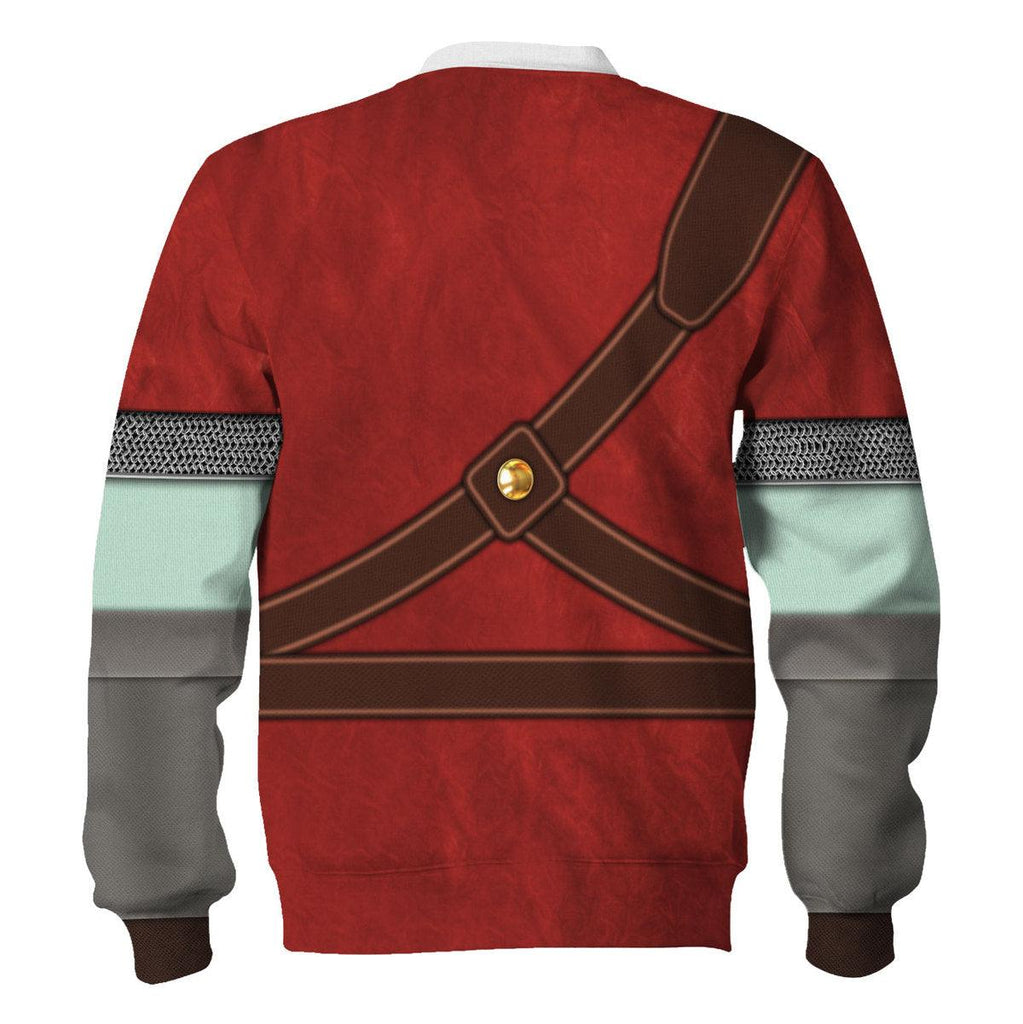 Knights of Skyloft Red Unisex Hoodie Sweatshirt T-shirt Sweatpants Cosplay - CustomsPig.com