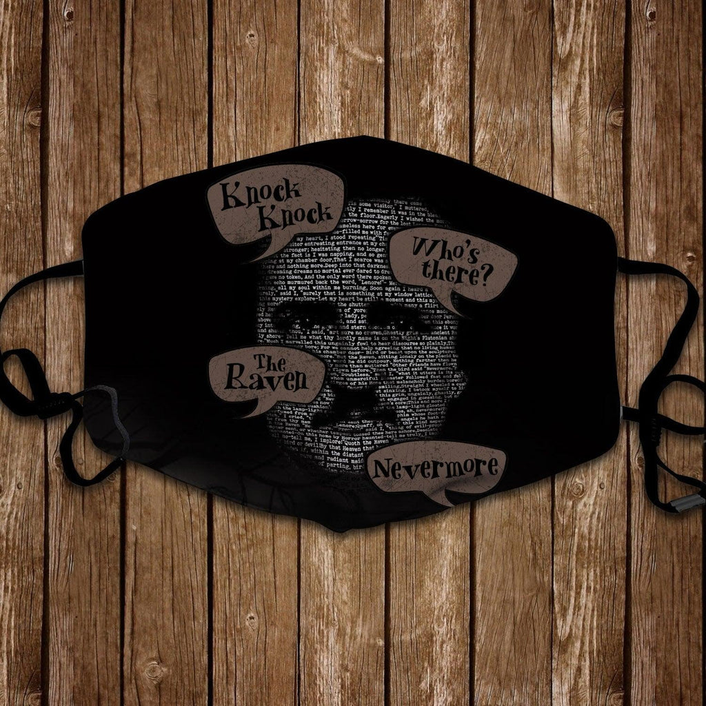 Knock Knock The Raven Face Mask - DucG