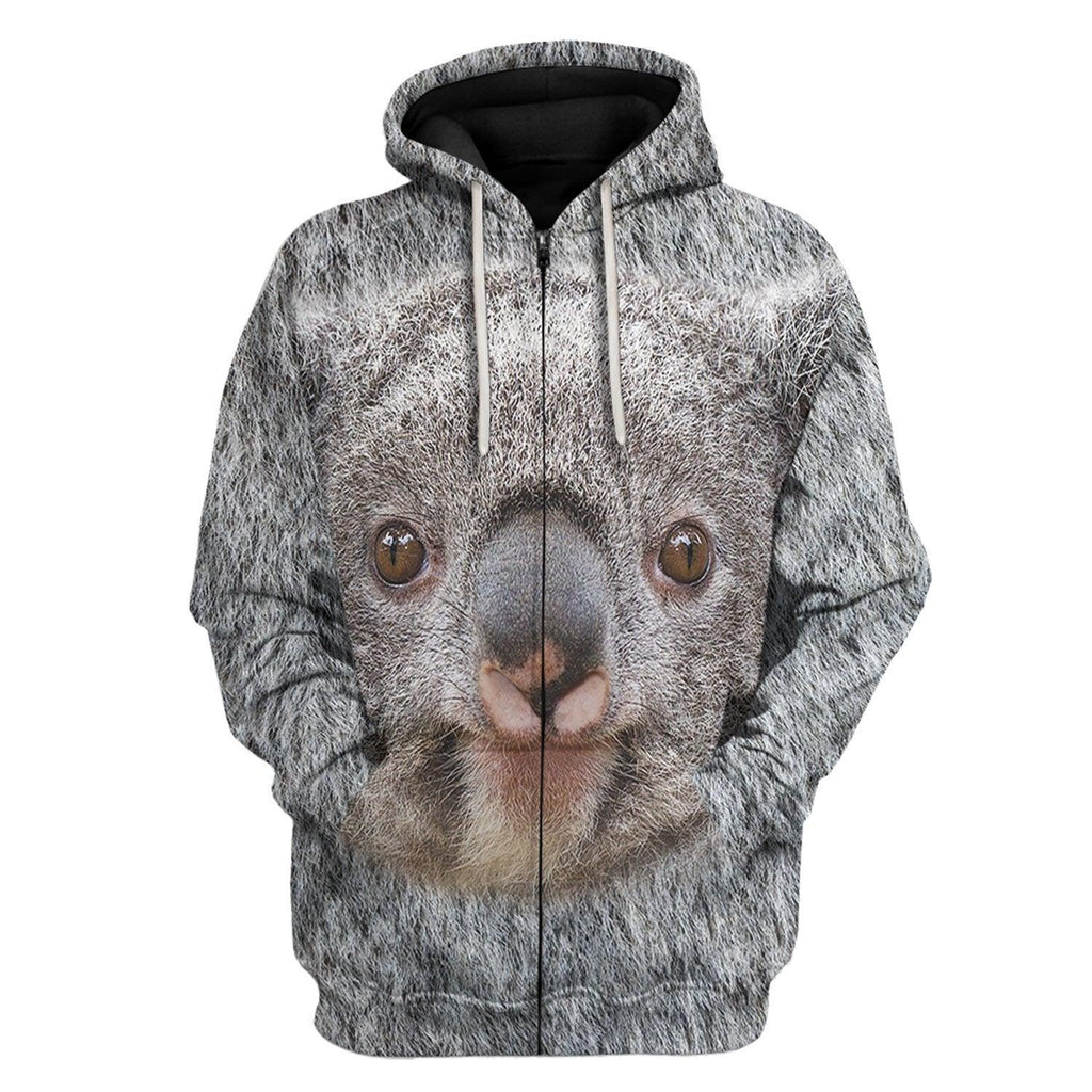 Koala Animal Cosplay T-shirt Hoodie Sweatpants Apparel - CustomsPig