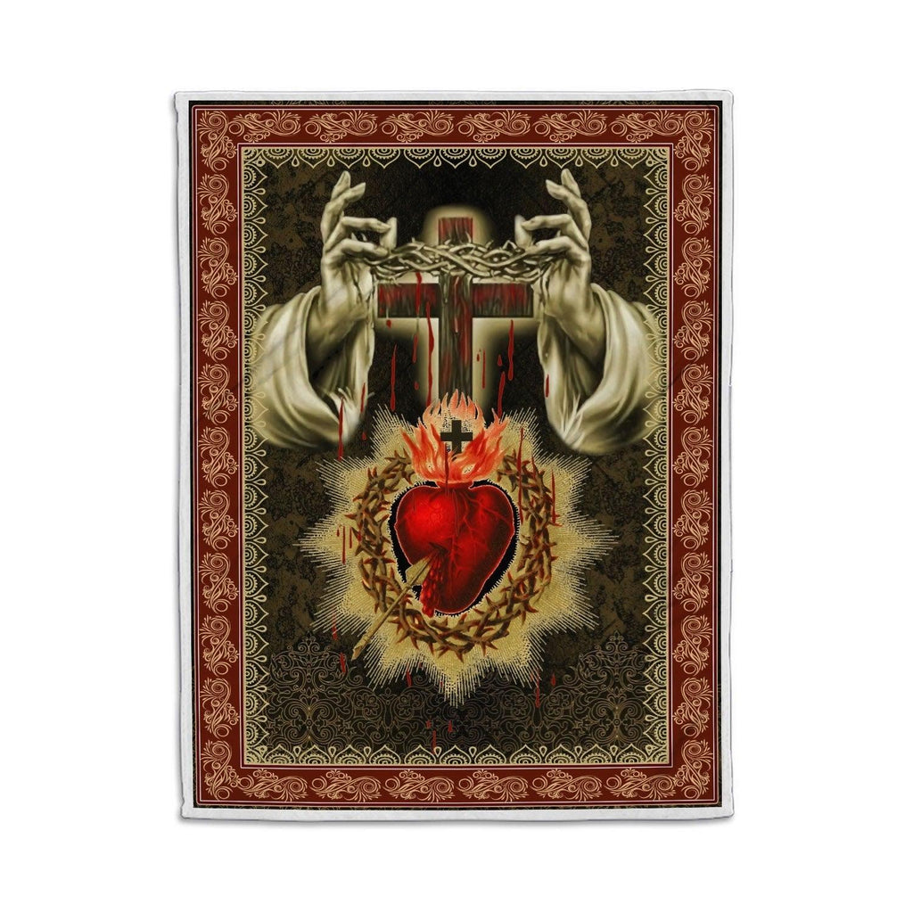 Blanket Sacred Heart - CustomsPig