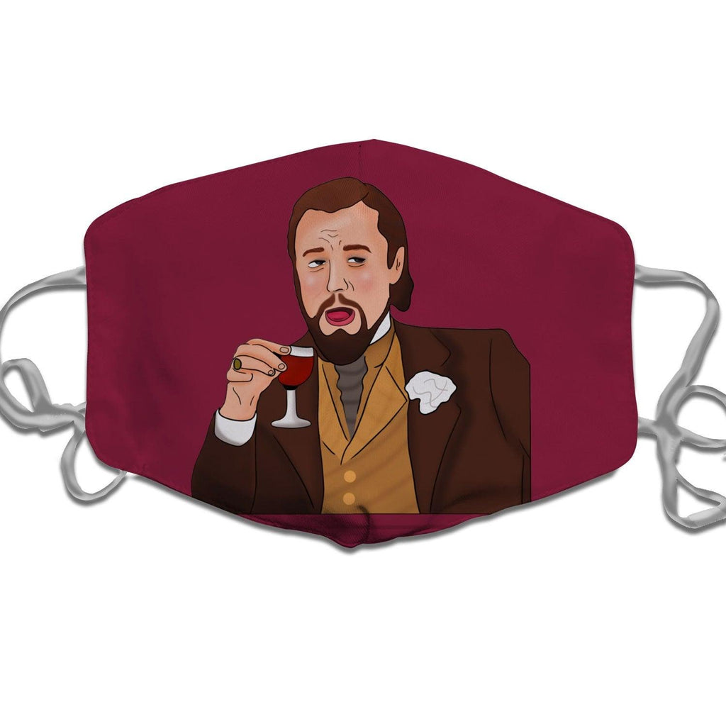 Laughing Leo Leonardo Dicaprio Face Mask - DucG