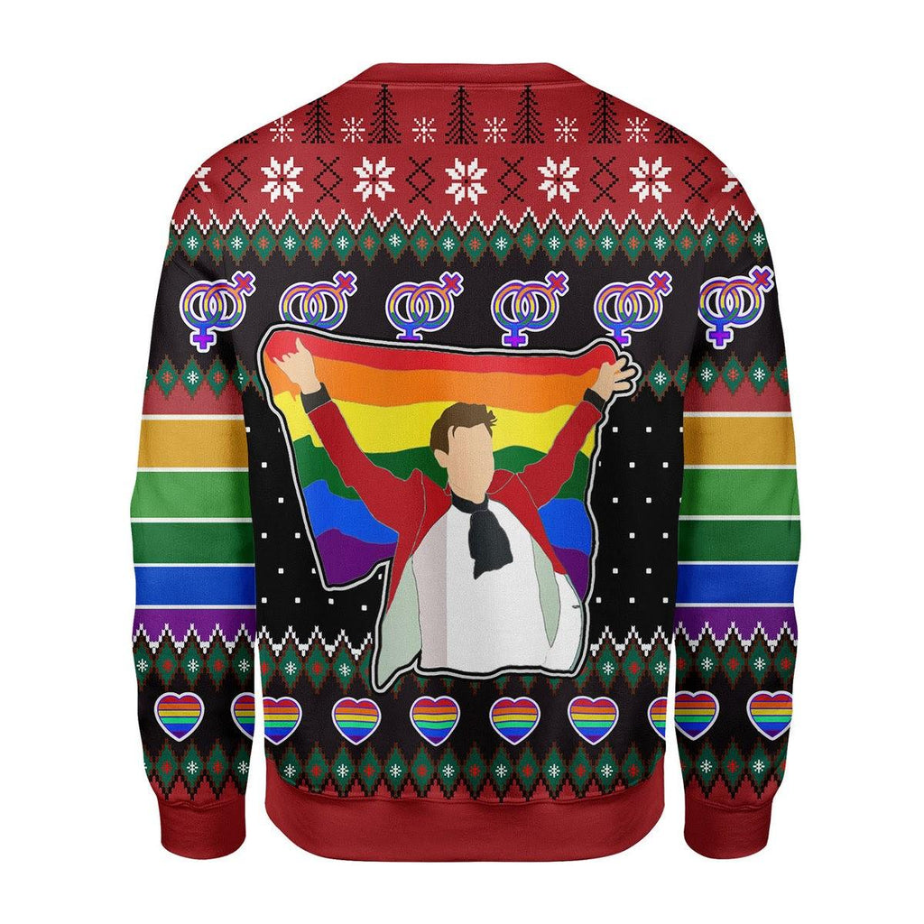 LGBT Harry Christmas Sweater - CustomsPig