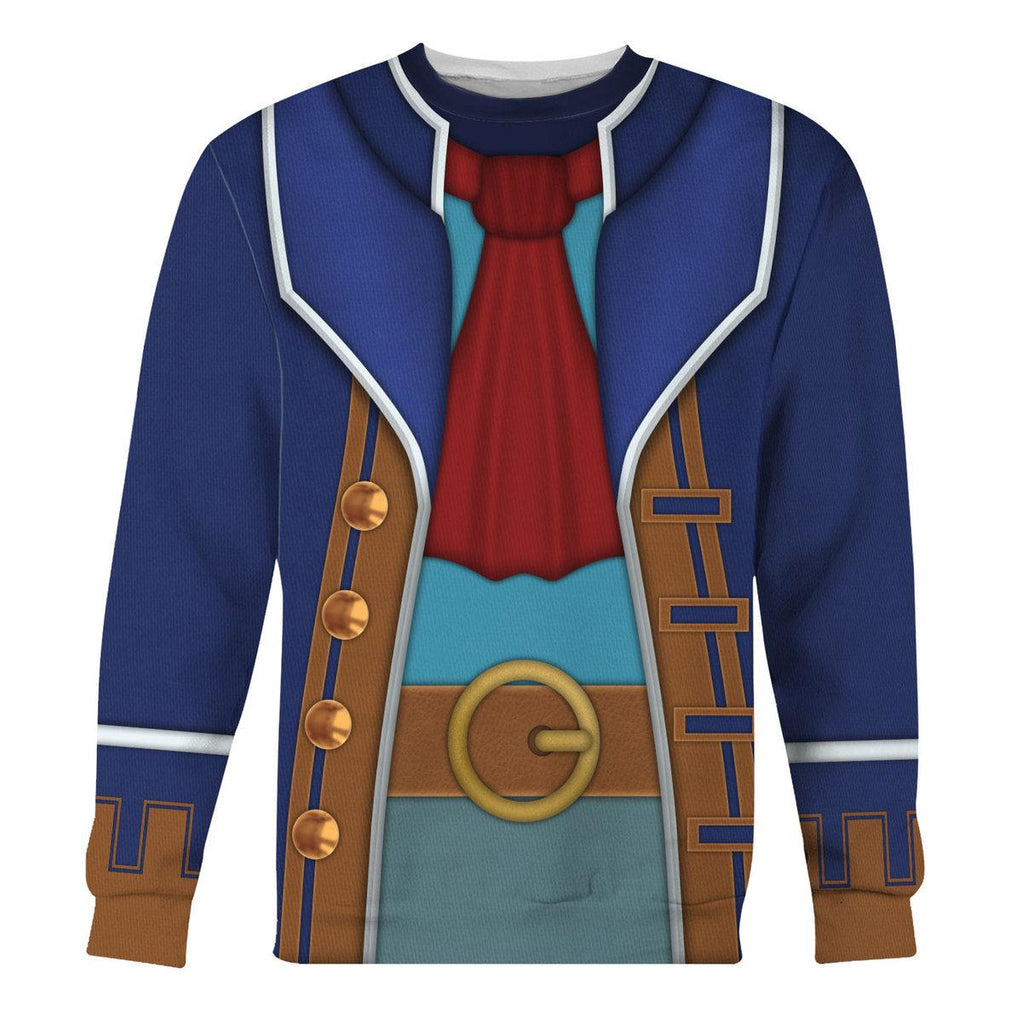 Linebeck Costume Unisex Hoodie Sweatshirt T-shirt Sweatpants Cosplay - CustomsPig.com