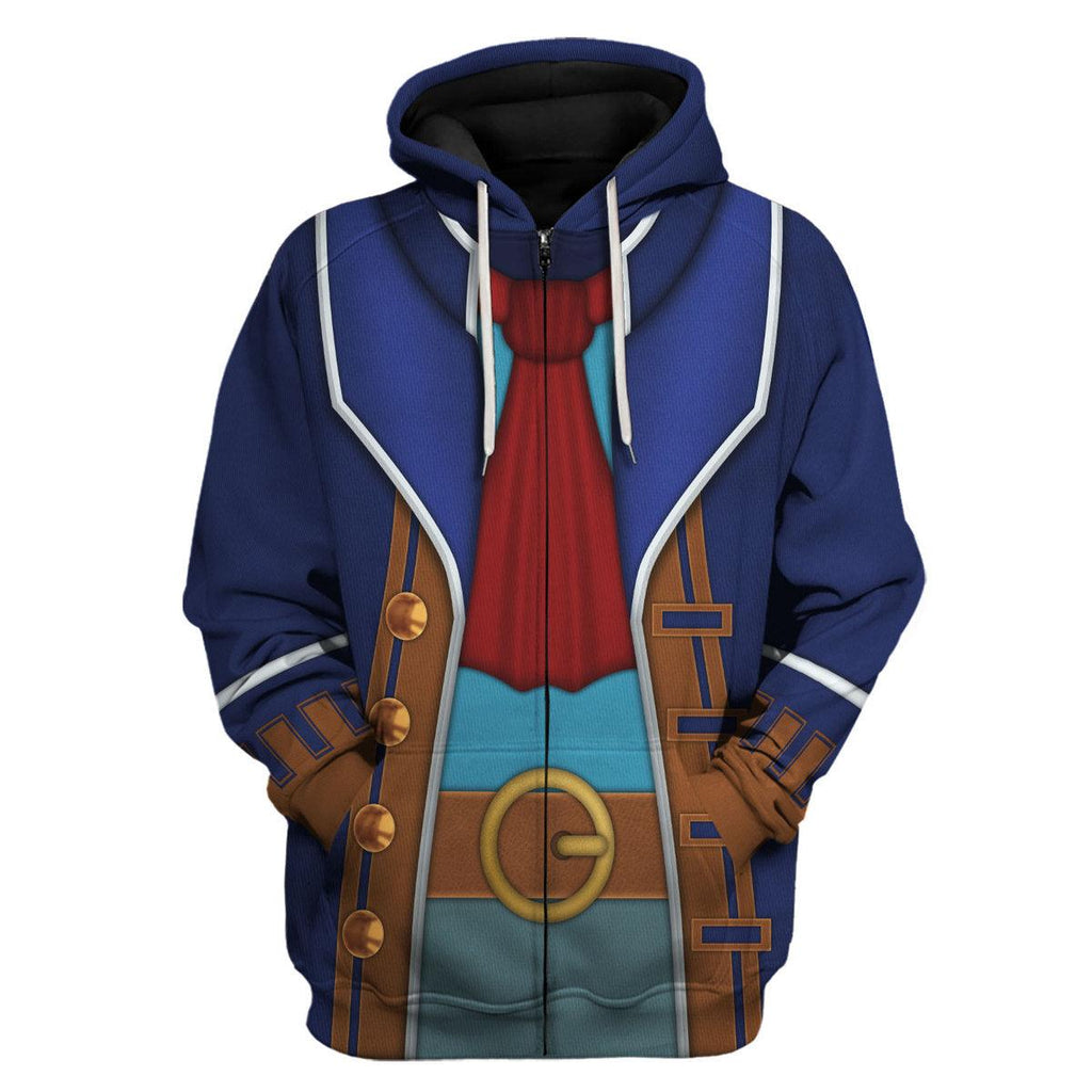 Linebeck Costume Unisex Hoodie Sweatshirt T-shirt Sweatpants Cosplay - CustomsPig.com