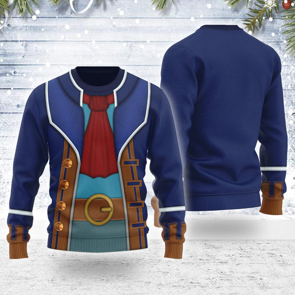 Linebeck Themed Costume Unisex Christmas Wool Sweater - CustomsPig.com