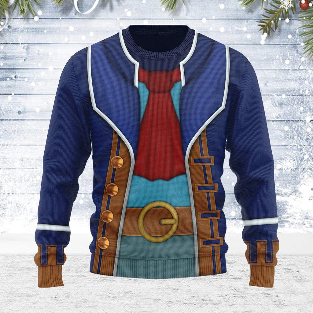 Linebeck Themed Costume Unisex Christmas Wool Sweater - CustomsPig.com