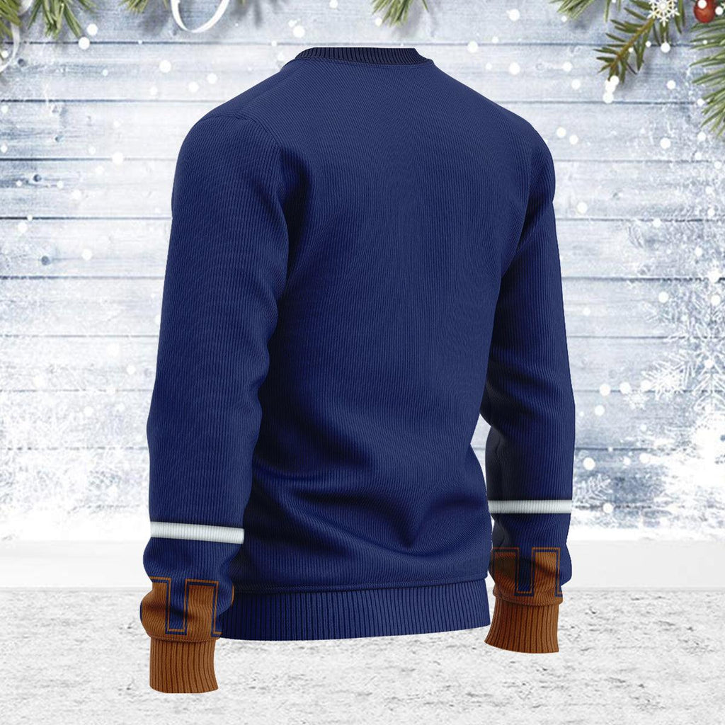 Linebeck Themed Costume Unisex Christmas Wool Sweater - CustomsPig.com