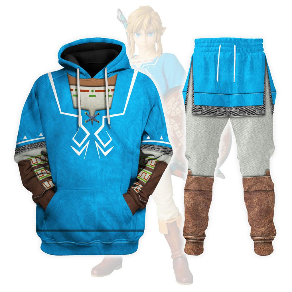 Link Attire Champion's Tunic New Unisex Hoodie Sweatshirt T-shirt Sweatpants Cosplay - CustomsPig.com