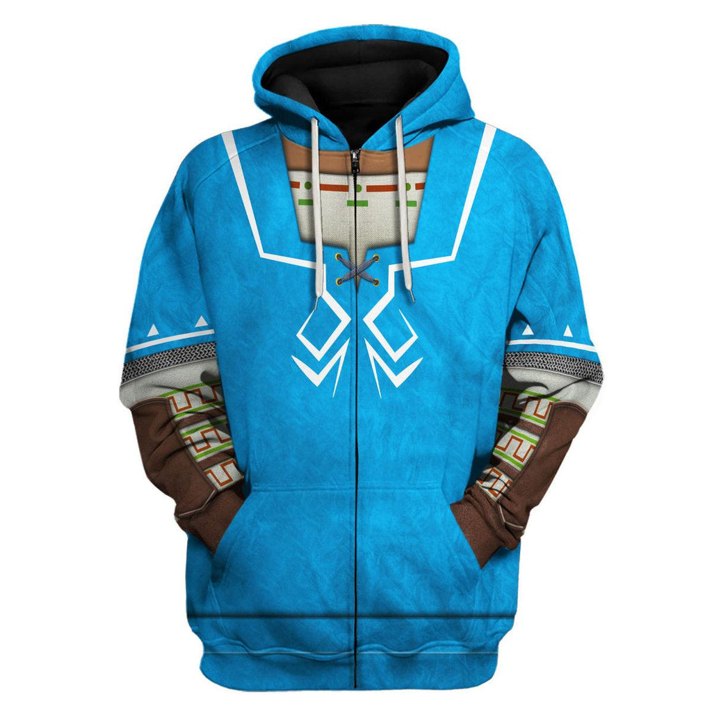 Link Attire Champion's Tunic New Unisex Hoodie Sweatshirt T-shirt Sweatpants Cosplay - CustomsPig.com