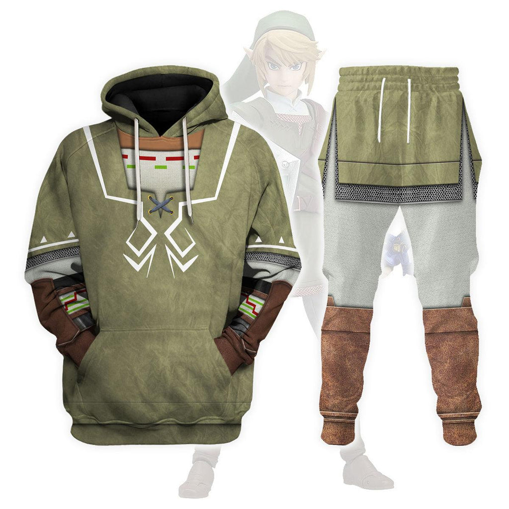 Link Attire New Unisex Hoodie Sweatshirt T-shirt Sweatpants Cosplay - CustomsPig.com