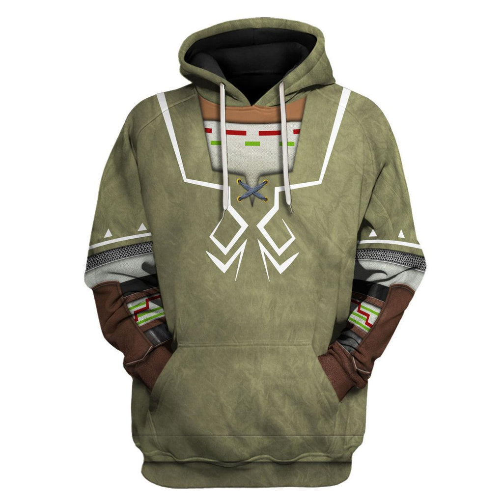 Link Attire New Unisex Hoodie Sweatshirt T-shirt Sweatpants Cosplay - CustomsPig.com