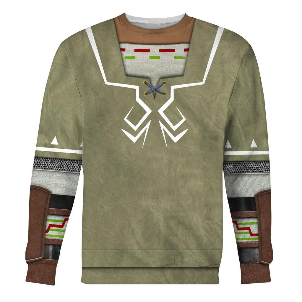 Link Attire New Unisex Hoodie Sweatshirt T-shirt Sweatpants Cosplay - CustomsPig.com