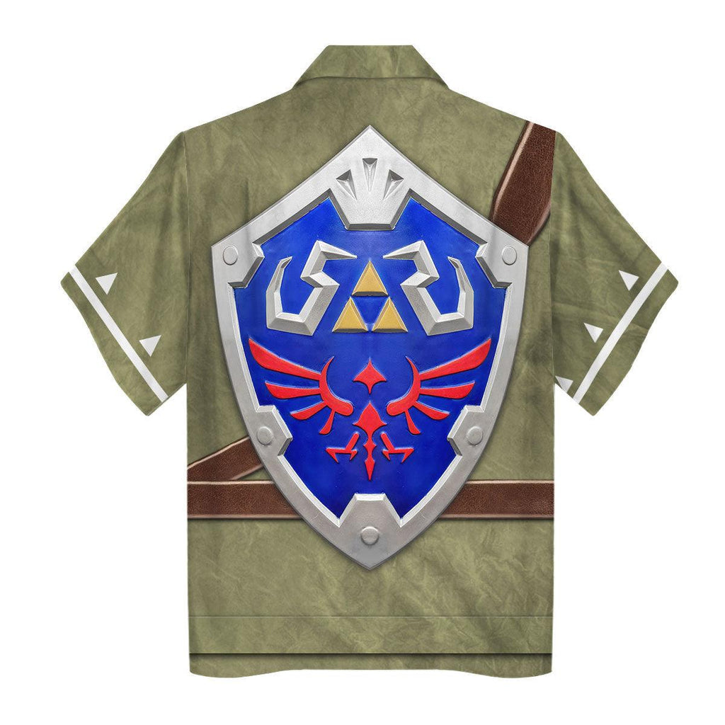 Link Attire Shield Unisex Hoodie Sweatshirt T-shirt Sweatpants Cosplay - CustomsPig.com