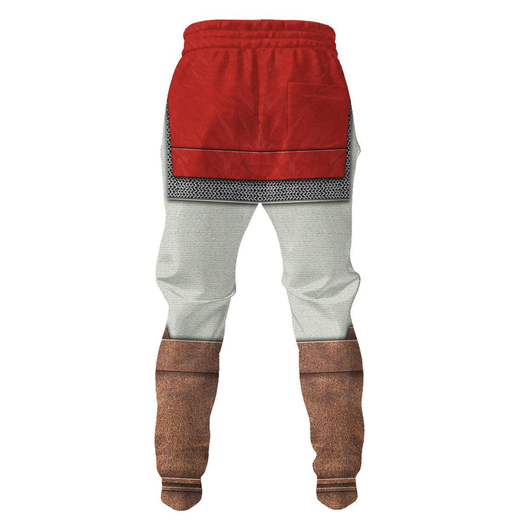 Link Goron Tunic Attire Unisex Hoodie Sweatshirt T-shirt Sweatpants Cosplay - CustomsPig.com