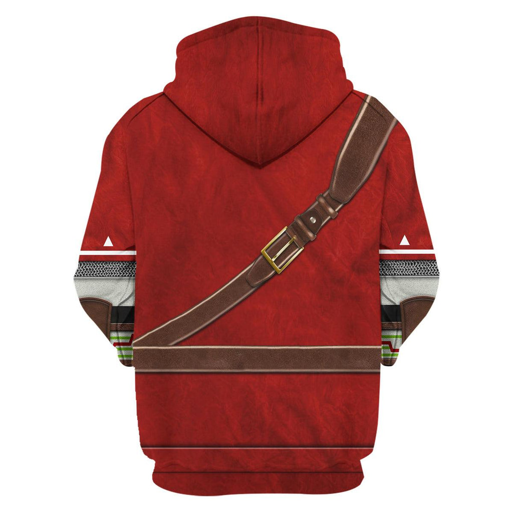 Link Goron Tunic Attire Unisex Hoodie Sweatshirt T-shirt Sweatpants Cosplay - CustomsPig.com