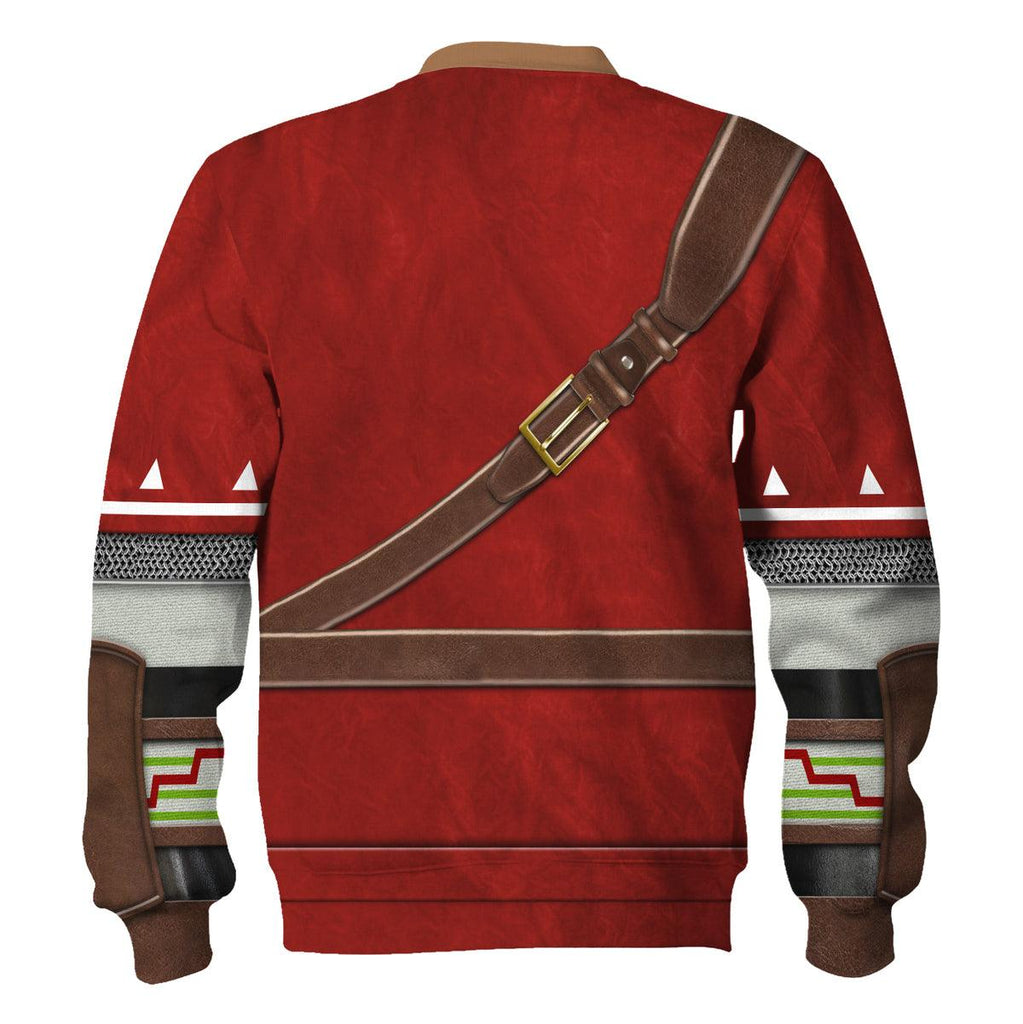 Link Goron Tunic Attire Unisex Hoodie Sweatshirt T-shirt Sweatpants Cosplay - CustomsPig.com