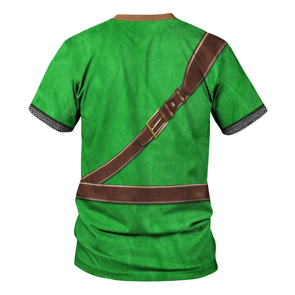 Link Iconic Costume Unisex Hoodie Sweatshirt T-shirt Sweatpants Cosplay - CustomsPig.com