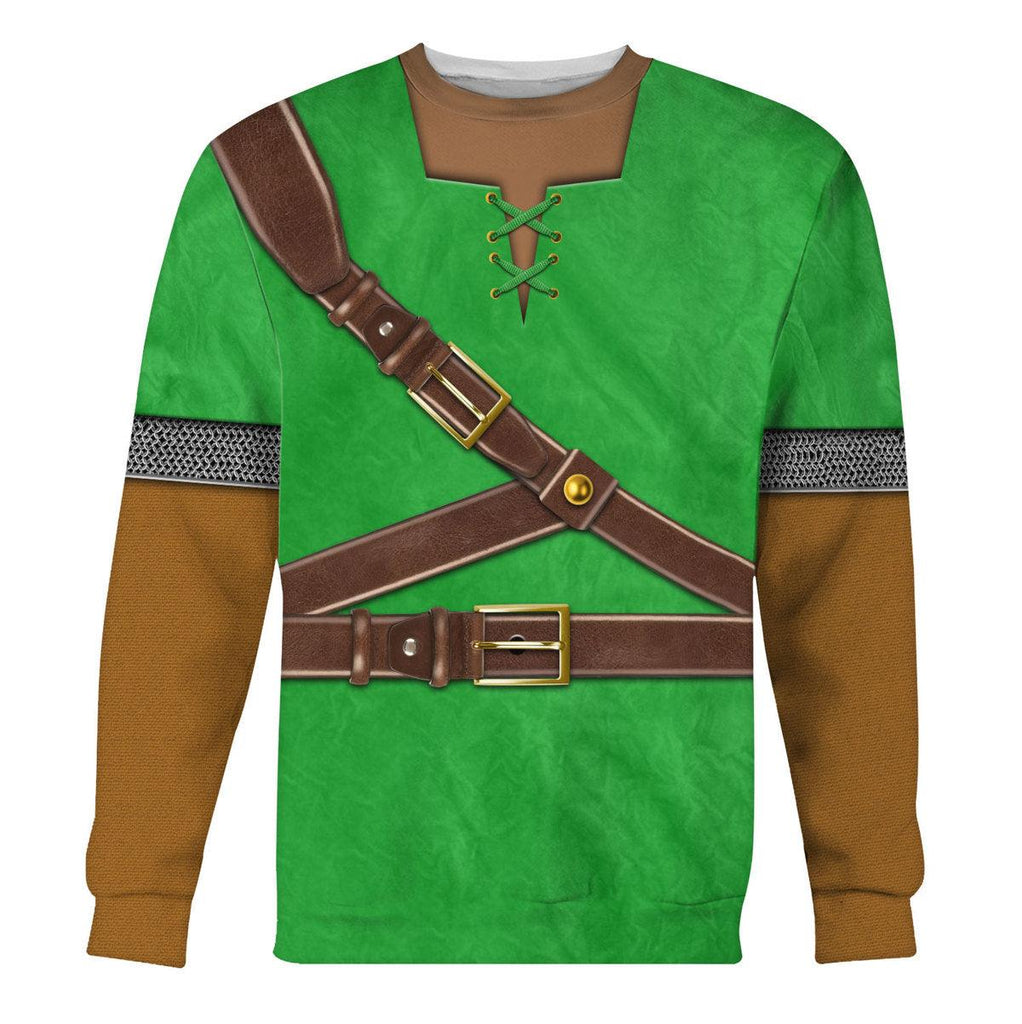 Link Iconic Costume Unisex Hoodie Sweatshirt T-shirt Sweatpants Cosplay - CustomsPig.com