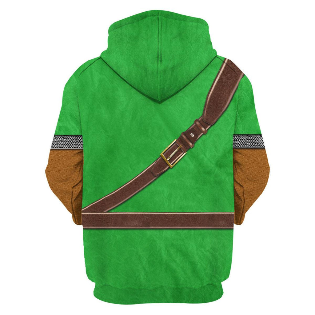 Link Iconic Costume Unisex Hoodie Sweatshirt T-shirt Sweatpants Cosplay - CustomsPig.com